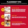 imageCatchmaster Decorative Pantry Pest ampamp Moth Traps 6Pk Bug Killer for Kitchen Storage ampamp Pantry Cabinet Moth Traps for House Protect Pet Food Kitchen Cabinets Storage Pet Safe Glue Trap