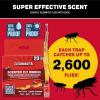 imageCatchmaster Fly Ribbon 20Pack Bug ampamp Fruit Fly Traps Outdoor and Indoor Premium Adhesive Sticky Strips ampamp Gnat Hanging Strips Bulk Scented Flying Insect Paper Rolls Non Toxic Home Pest Control96 Pack