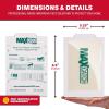 imageCatchmaster MaxCatch Mouse ampamp Insect Glue Trap 72pk Mouse Traps Indoor for Home Sticky Pest Control Adhesive Tray for Catching Bugs Non Toxic Bulk PreBaited Glue BoardsScented