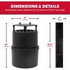 imageCatchmaster Oasis OviMini Mosquito Trap Refill 8Pack Home Outdoor Mosquito Control Pet Safe Backyard Insect Killer Replacement Glue Boards Bug Catcher Pool Patio Shed ampamp Garden Pest ControlTrap Refill Boards 8Pack