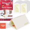 imageCatchmaster Pantry Pest ampamp Moth Traps 6Pk Bug Killer for Kitchen Storage ampamp Pantry Cabinet Sticky Moth Traps for House Protect Pet Food Kitchen Cabinets Storage Pet Safe Glue TrapWhite