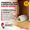 imageCatchmaster Pantry Pest ampamp Moth Traps 6Pk Bug Killer for Kitchen Storage ampamp Pantry Cabinet Sticky Moth Traps for House Protect Pet Food Kitchen Cabinets Storage Pet Safe Glue TrapWhite