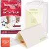 imageCatchmaster Pantry Pest ampamp Moth Traps 6Pk Bug Killer for Kitchen Storage ampamp Pantry Cabinet Sticky Moth Traps for House Protect Pet Food Kitchen Cabinets Storage Pet Safe Glue TrapWhite