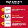 imageCatchmaster Pro Series MultiCatch Mouse Trap 6Pack Humane Mouse Traps Indoor for Home Includes Replaceable Glue Boards Pet Safe Pest Control Live Catch for Garage ampamp ShedRegular