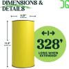 imageCatchmaster XL AG Roll 2PK Double Sided Adhesive Fly Tape Strips Fungus Gnat Sticky Trap for Greenhouse Garden Nursery Pest Control Gardening Supplies Pet Safe Insect Trap 328 x 12quot BlueYellow