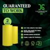 imageCatchmaster XL AG Roll 2PK Double Sided Adhesive Fly Tape Strips Fungus Gnat Sticky Trap for Greenhouse Garden Nursery Pest Control Gardening Supplies Pet Safe Insect Trap 328 x 12quot BlueYellow