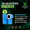 imageCatchmaster XL AG Roll 2PK Double Sided Adhesive Fly Tape Strips Fungus Gnat Sticky Trap for Greenhouse Garden Nursery Pest Control Gardening Supplies Pet Safe Insect Trap 328 x 12quot BlueBlue