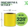 imageCatchmaster XL AG Roll 2PK Double Sided Adhesive Fly Tape Strips Fungus Gnat Sticky Trap for Greenhouse Garden Nursery Pest Control Gardening Supplies Pet Safe Insect Trap 328 x 12quot BlueYellow