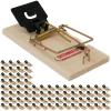 imageInstant Kill Mouse Snap Traps by Catchmaster  72 Count Ready for Use Indoors ampamp Outdoors Wood DoubleTension Springs WeatherResistant CorrosionResistant Disposable PoisonFree NonToxic72