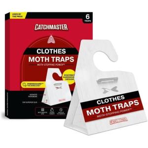 imageCatchmaster Pantry Pest ampamp Moth Traps 6Pk Bug Killer for Kitchen Storage ampamp Pantry Cabinet Sticky Moth Traps for House Protect Pet Food Kitchen Cabinets Storage Pet Safe Glue TrapHardwood