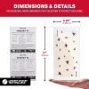 imageCatchmaster Cricket XL Giant Glue Boards 6Pk Adhesive Bug Catcher Cricket Traps Indoor Sticky Trap for Inside Your Home Bulk Insect Killer Insect Traps for House ampamp Garage Pet Safe Pest Control6Traps