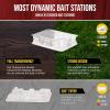 imageCatchmaster DEFIANT Liquid Ant Bait 50 uses  20 Reusable Stations 10 Stacked MultiSurface Ant Killer for Home Pest Control Traps for Home ampamp Outdoor Reduce ampamp Remove Colonies