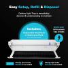 imageCatchmaster Vector Optima Light Trap UV Light Fly Traps for Home Gnat Traps for House Indoor Shatterproof Bulbs UV Lamp Insect Killer Bug Catcher for Kitchen Garage ampamp Warehouse  BlackVector Optima  White