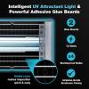 imageCatchmaster Vector Universal Replacement Glue Boards White UV Light Fly Trap for Home Unscented Gnat Traps for House UV Lamp Insect ampamp Mosquito Killer Refill Adhesive Bug Light Boards 12Pack2 850 sq ft coverage