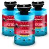 imageCatchmaster Outdoor Reusable Fly Traps Outdoor with Bait Included  3 NonToxic Pet Safe Hanging Fly Jars  Bug Catchers for Yard Patio ampamp Trash  Sets Up in Seconds