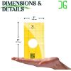 imageCatchmaster GRO Yellow PreCut Ready to Use Sticky Traps 50PK Bug ampamp Fly Trap with Center Hole for Crawling Insects Pest Control for Home Garden ampamp Greenhouse Protect Live Plants Indoor ampamp OutdoorYellow