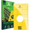 imageCatchmaster GRO Yellow PreCut Ready to Use Sticky Traps 50PK Bug ampamp Fly Trap with Center Hole for Crawling Insects Pest Control for Home Garden ampamp Greenhouse Protect Live Plants Indoor ampamp OutdoorYellow