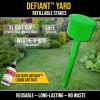 imageCatchmaster Defiant Reusable Outdoor Ant Traps for Yard 2 Pack ExtraLarge Ant Bait Stations for Liquid Ant Killer Bait Not Included  XL Size Speeds Up Ant Elimination2 Yard Stakes